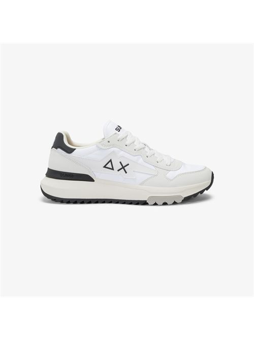 Sneaker Niki 2.0 Solid in nylon e PU bianco SUN 68 | Z45120/01